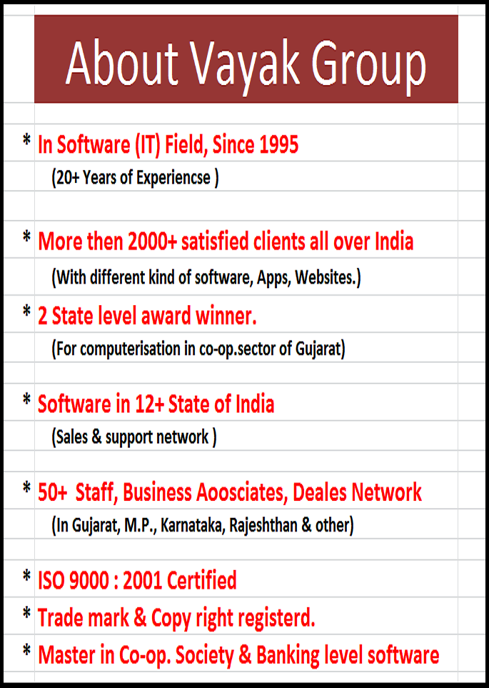 Facts about Vayak Staff care mobie app
